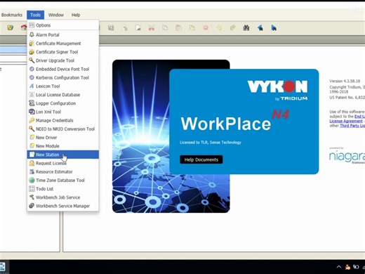 Tridium的Niagara基础课程-1新建 station