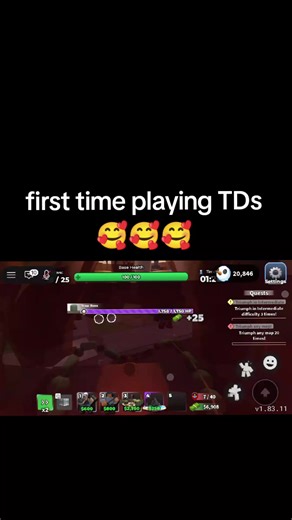 First Time Playing TDs in Roblox: A Fun Adventure