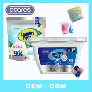 [Hot Item] Eco-Friendly Biodegradable Washing Detergent Pods Wholesale Laundry Capsule for Washing Machine Laundry Pods