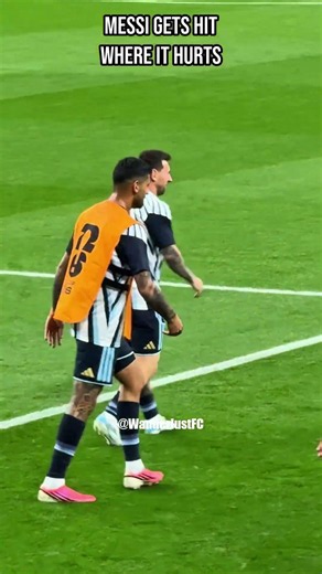 Messi World Cup 2026 Injury Scare vs Austria — Wanderlust FC Caught It All 😬 #Shorts