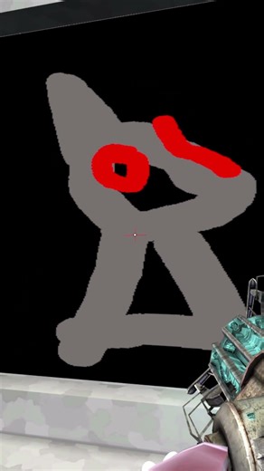 DRAWNING HORROR SPRUNKI GREY PHASE 1 Garry's mod Gmod