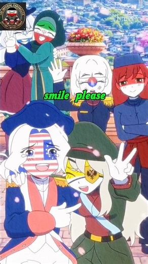 When America and Russia try to take a perfect photo... 😂📸 #countryhumans
