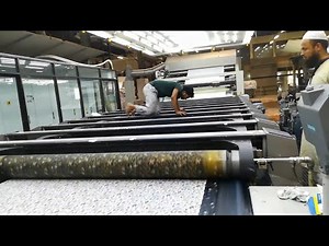 Rotary Printing Machine Best quality printing machine 2021 || Riggiani || Zimmer || MHMS || Stork ||