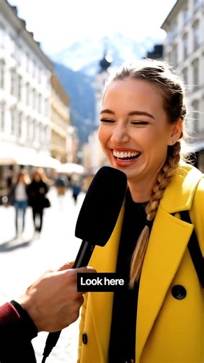 Look here → Schau mal