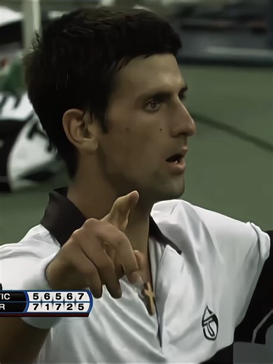 Novak Djokovic 40-15 Moment vs Federer at US Open