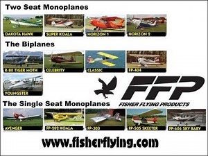 Fisher Flying Products, all wood plans built ultralight and experimental amateurbuilt aircraft.