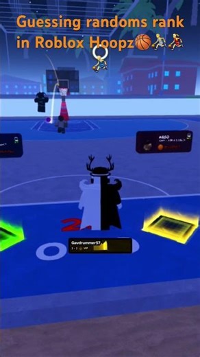 Guessing randoms rank in Roblox Hoopz!!!!!! #roblox #viral #funny #shorts