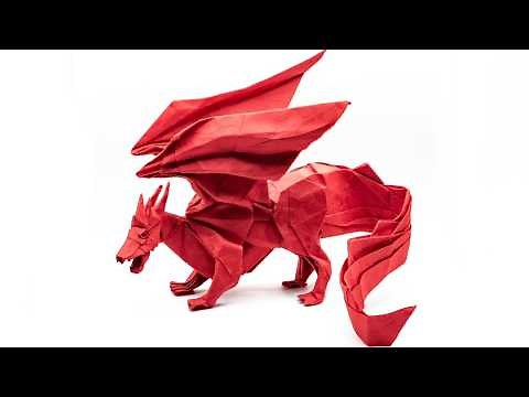 How to Fold this Origami Dragon