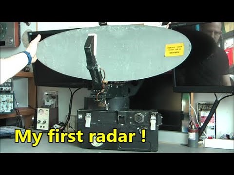 Ferranti doppler scanning radar antenna teardown