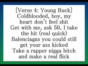 G Unit - Real Quick (Lyrics)