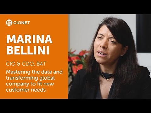 Marina Bellini – CDO & CIO of BAT – Mastering the data and transforming global company