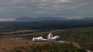 Drone view published by Gilmour Space Technologies of the first test launch of their Eris rocket from the Bowen Orbital Spaceport. While the launch did not end nominally, getting to the milestone of a first launch is a major achievement. Hopefully the data gained will lead to better success in future launches from Australia by Gilmour. | NASASpaceflight.com