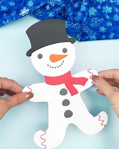 99K views · 472 reactions | Disguise the gingerbread man as a snowman! Use the printable pattern  | Simple Everyday Mom | Facebook