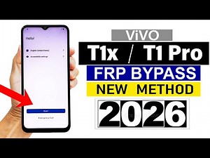 Vivo T1x/ T1 Pro - Google Account/ FRP Bypass -New Working Method (Without Pc)