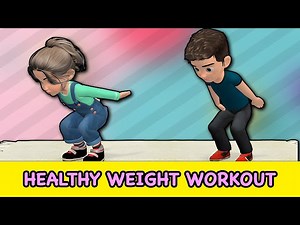 Kids Healthy Weight Workout: 20 Min Fun Fitness At Home - Videos For Kids