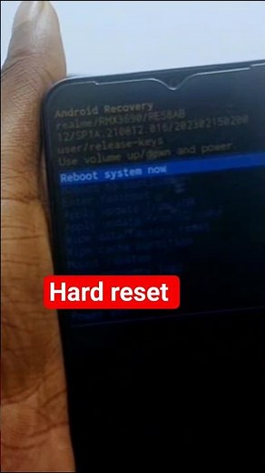 Realme C30s Hard Reset Sem PC #tutorial #hardreset