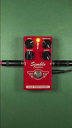 Use the Simble Mk2 with other instruments! Here’s a MOOG bassline with it adding grit and punch.