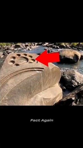 Secrets Behind of Mysterious Carving in River?