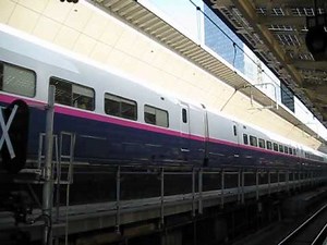 やまびこ１４４号E２系Ｊ５１編成と、つばさ１４４号E３系Ｌ６６編成東京駅到着