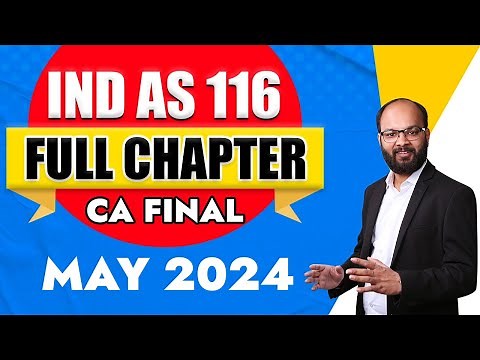 IND AS 116 Full Chapter | CA Final Financial Reporting | CA Final Nov 24 | IND AS 116 Full Revision