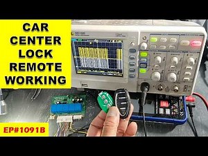{1091B} How Car remote works with car center lock security system