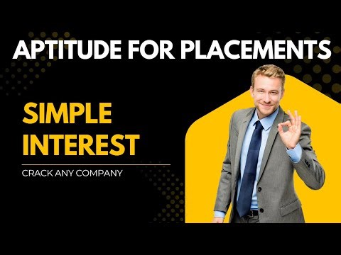 🔥 Simple Interest Aptitude | Placement Preparation | Shortcut Tricks & Easy Solutions