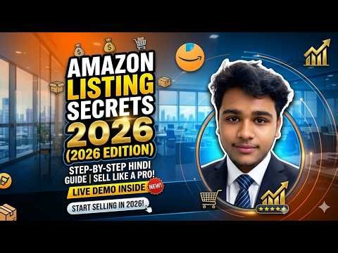 2026 Amazon Listing Kaise Kare 2026? 🚀 | Step-by-Step Hindi Guide for Beginners