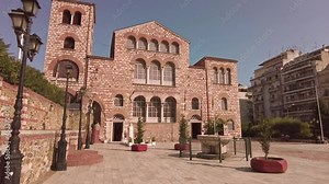 The Church of Saint Demetrius in Thessaloniki city, Greece