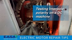 Testing Interpole Polarity on a DC Machine