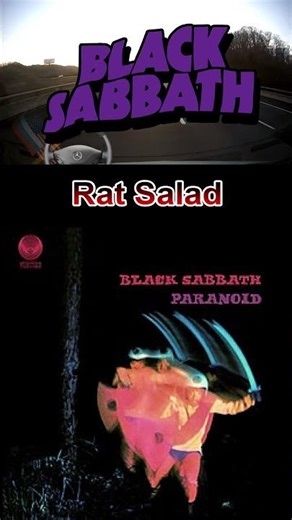 Metal Music 22 Black Sabbath - Rat Salad - album Paranoid 1970 on the Road