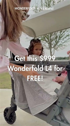 BIG GIVEAWAY! 🎉 Win a $999 Wonderfold L4 Wagon!