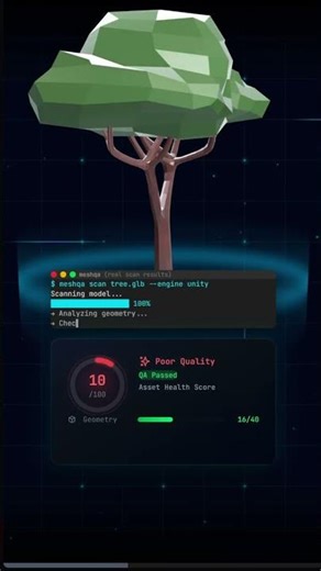 Will It Pass? - Free Low Poly Tree