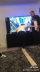 Poor Janice McVeigh from Bangor got more than she bargained for when she tried out a VR headset at Christmas. Thankfully she wasn't seriously injured, ouch! | Belfast Live