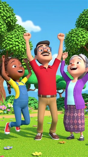 cartoon characters with the lot of happiness 😊🤗