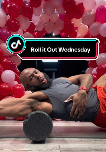 It’s Roll it Out Wednesday! Don’t forget to focus on your lats and traps!