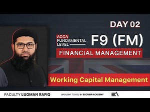 ACCA FM | Fast Track| Working Capital Management | Day 02