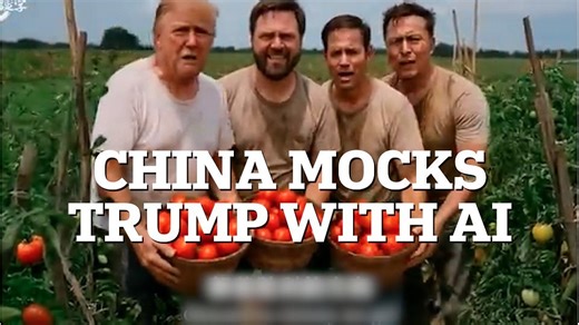 China unleashes hilarious AI meme warfare mocking Trump and JD Vance