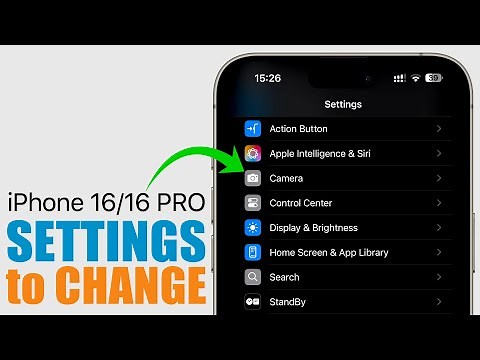 iPhone 16 / 16 PRO - 16 Settings You Need to CHANGE Immediately!
