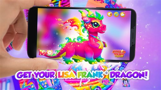 Get Your Lisa Frank Dragon Today! https://gmlft.co/DML-LisaFrank | Lisa Frank