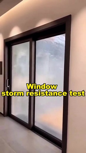 Storm proof test for windows,no water leakage or falling.#window #aluminiumwindows #aluminium #alloy #interiordesign #install #home #tottme #tottmetal