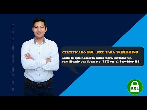 ✅ Cómo instalar un CERTIFICADO .PFX en Servidores IIS de WINDOWS 🔒 🔴6 PASOS PARA LOGRARLO.