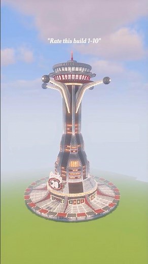 Minecraft Lucky 38 Build Time-Lapse | Fallout: New Vegas 🎰 #gaming #minecraft #hermitcraft #mcpe