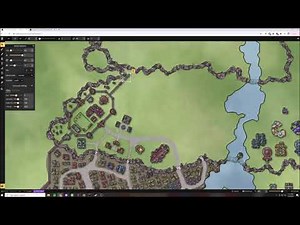 Building out the city wall - Tutorial 5 - Making a city map in Inkarnate
