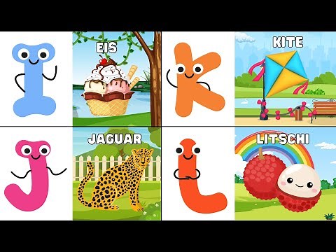 Das ABC-Lied (ABC Song) | Kinderlieder zum Mitsingen | Singen, Tanzen und Bewegen| Kleine Liederwelt