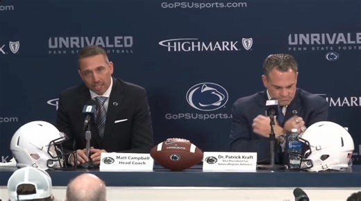 New Penn State football head coach Matt Campbell was asked why he chose Penn State, and why now, during his introductory press conference on Monday. Read more here: https://www.centredaily.com/sports/college/penn-state-university/psu-football/article313507817.html | Centre Daily Times