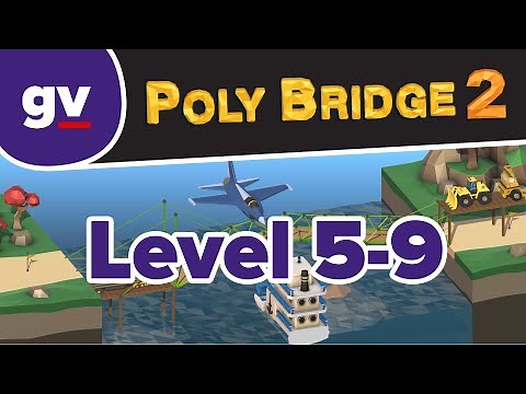 Poly Bridge 2 - Serenity Valley 5-09 Springboard - Walkthrough