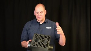 NDS 900BKITRTL1PK Square Catch Basin Drain Kit with 2-Opening Catch Basin Drain, 2 Adapters, 1 Outlet Plug, 1 Plastic Drain Grate, 9-Inch, for Lawns, Landscaped Areas, Black