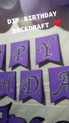 DIY Birthday Backdraft Tutorial and Color Inspiration
