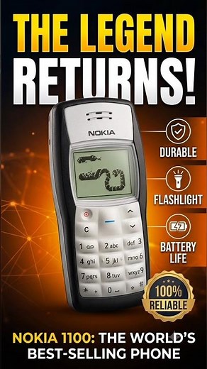 World best selling phone Nokia 1100