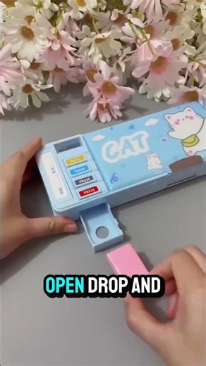 Organization can be fun too. (# 2910) Kids Cartoon Pencil Storage Box 🟢